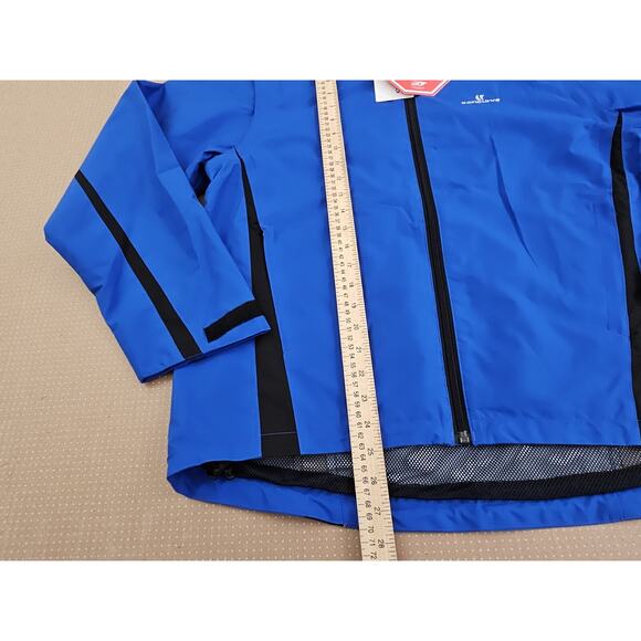 Concurve Women's Light Weight Gore Jacket Size Large Blue Wind stopper - Picture 5 of 16